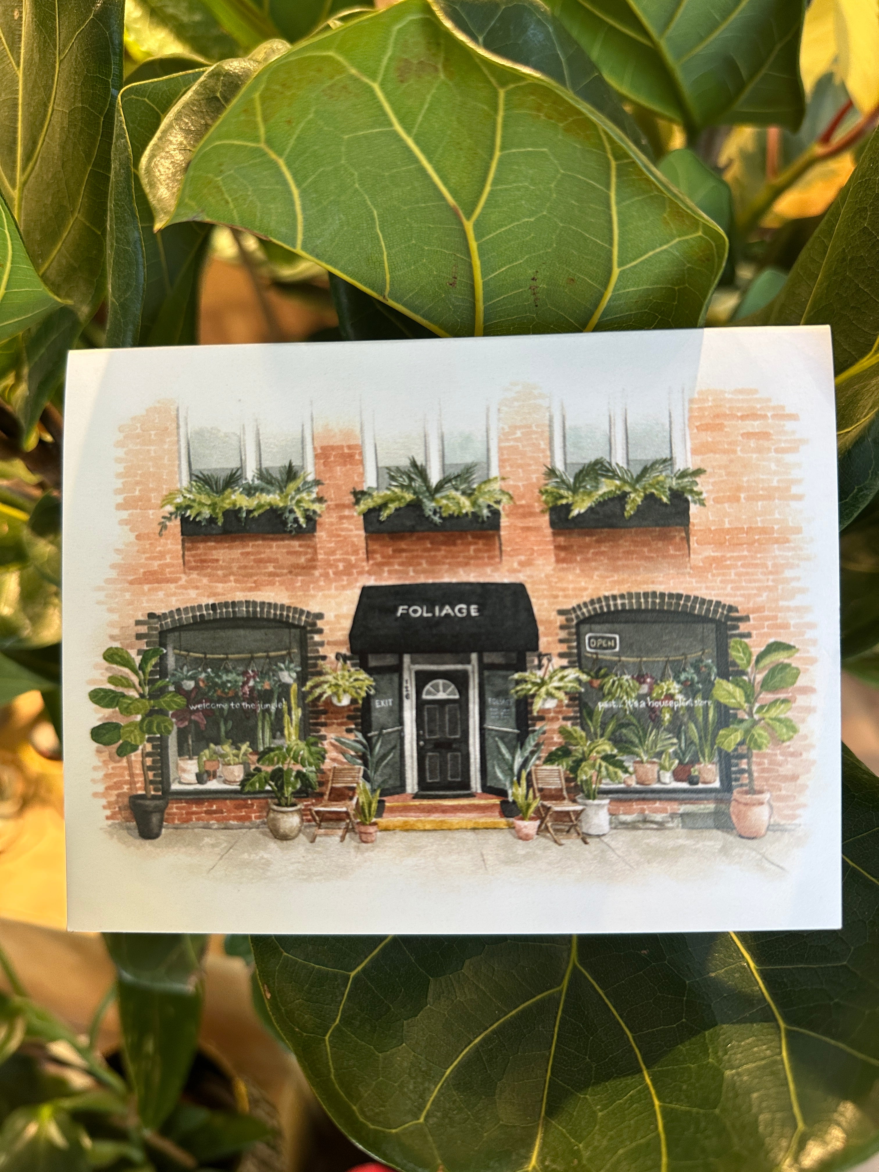 Foliage Notecard