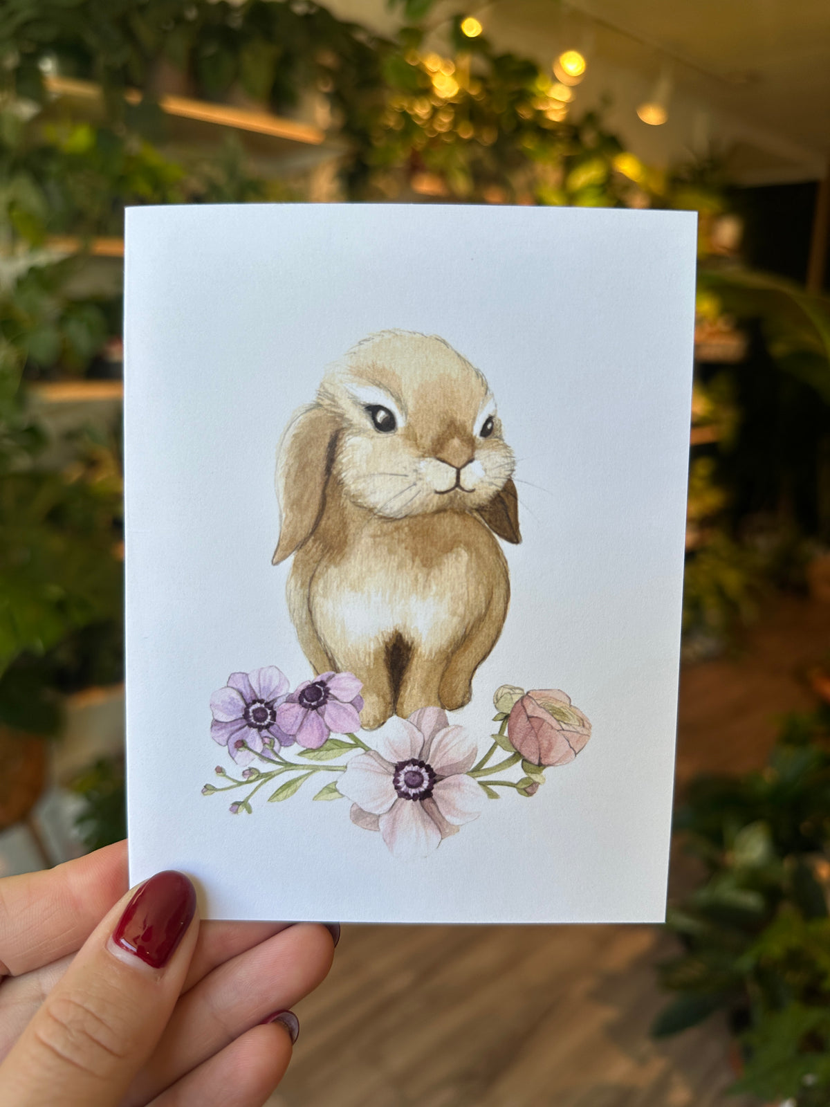 Baby Bunny Notecard