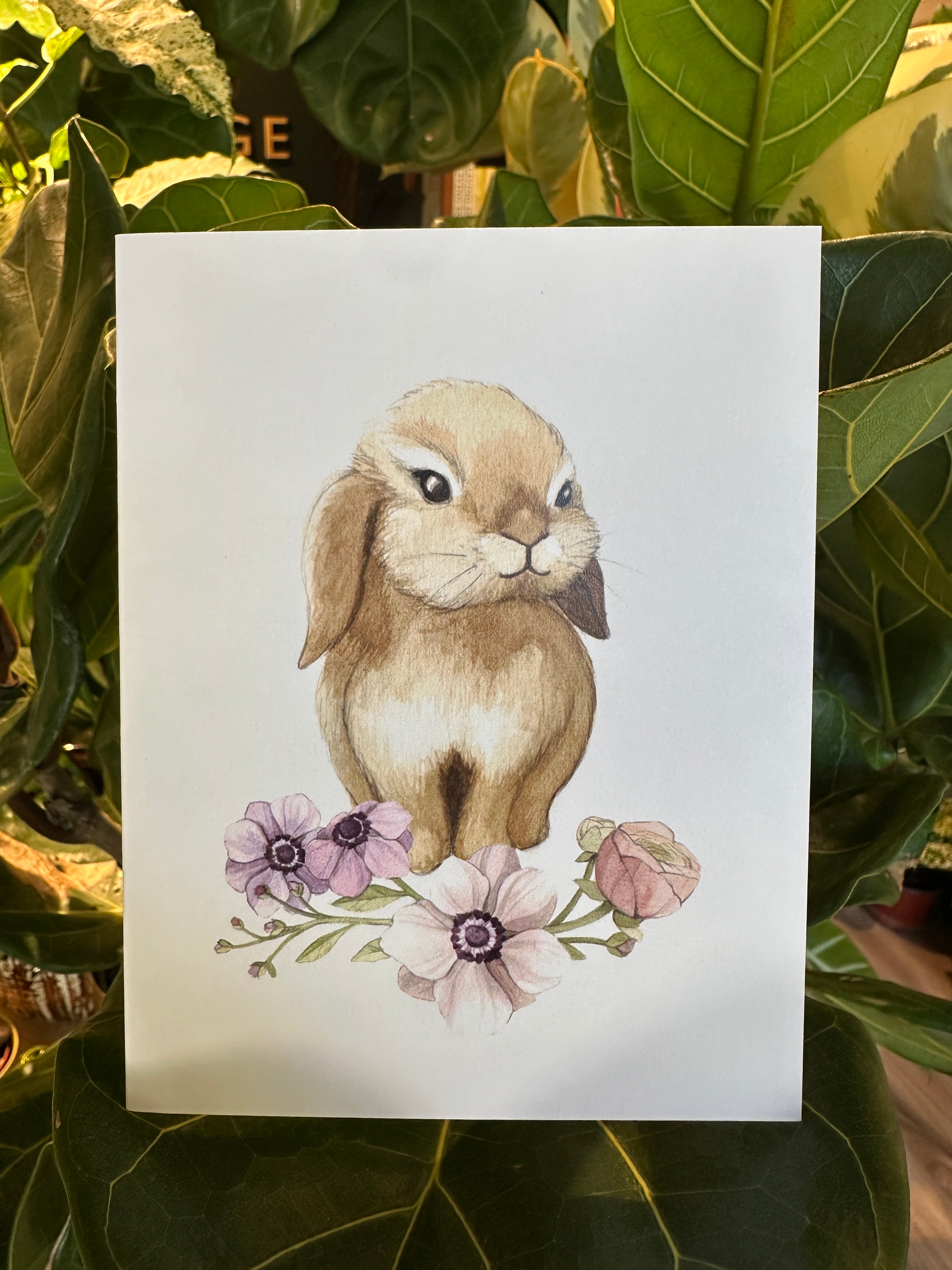 Baby Bunny Notecard