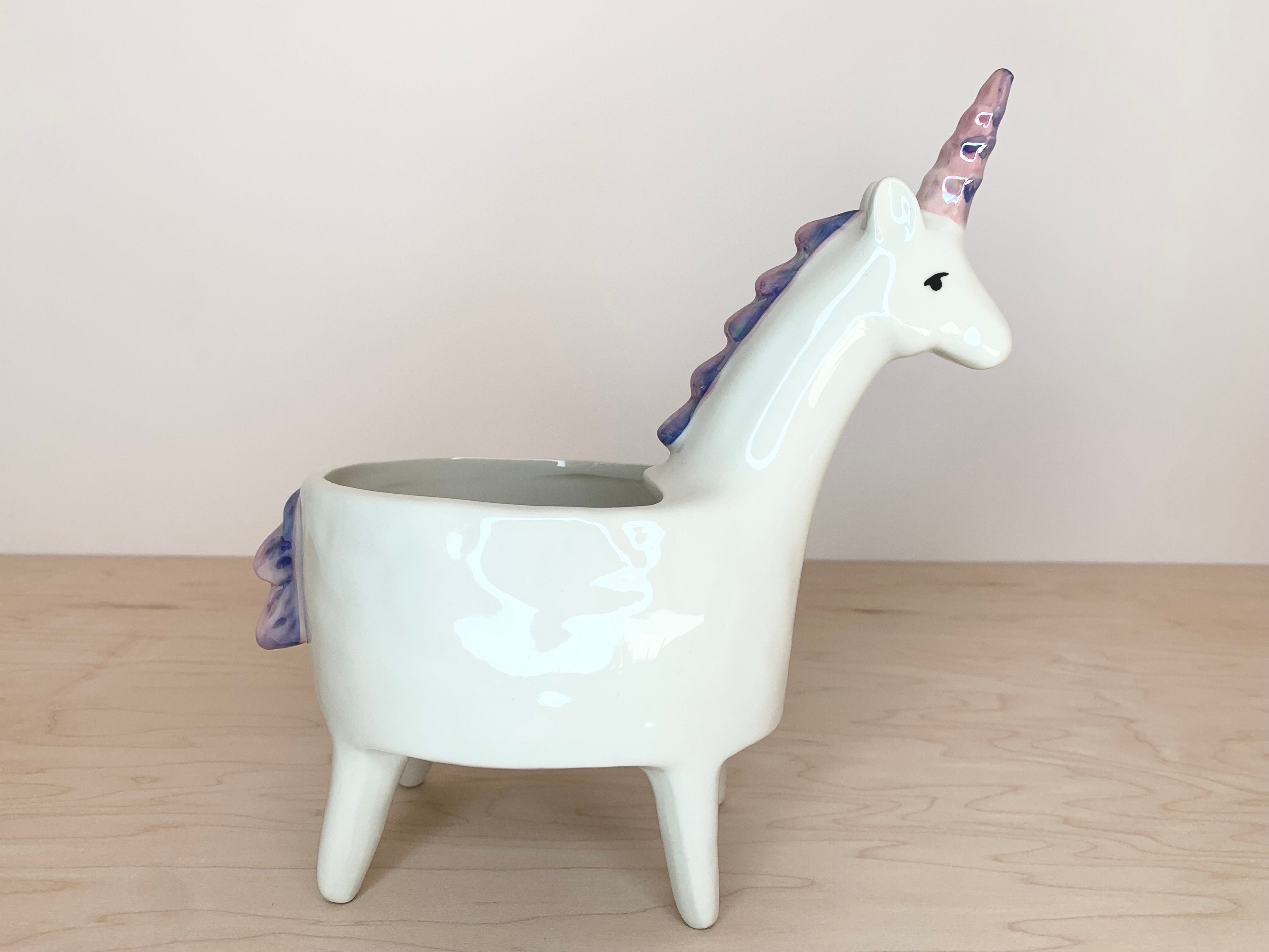 Pot de fleurs Licorne