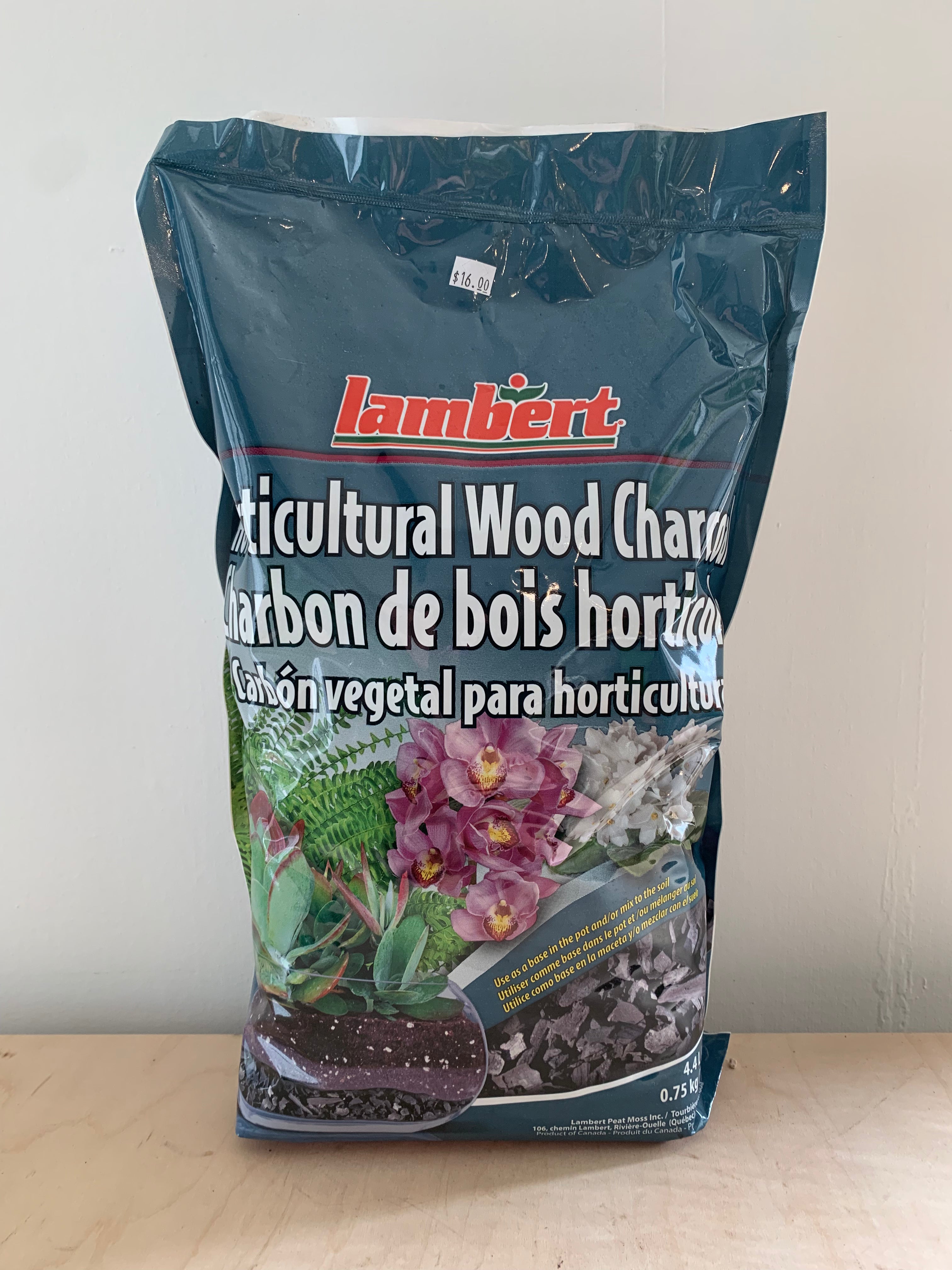 Charbon de bois horticole