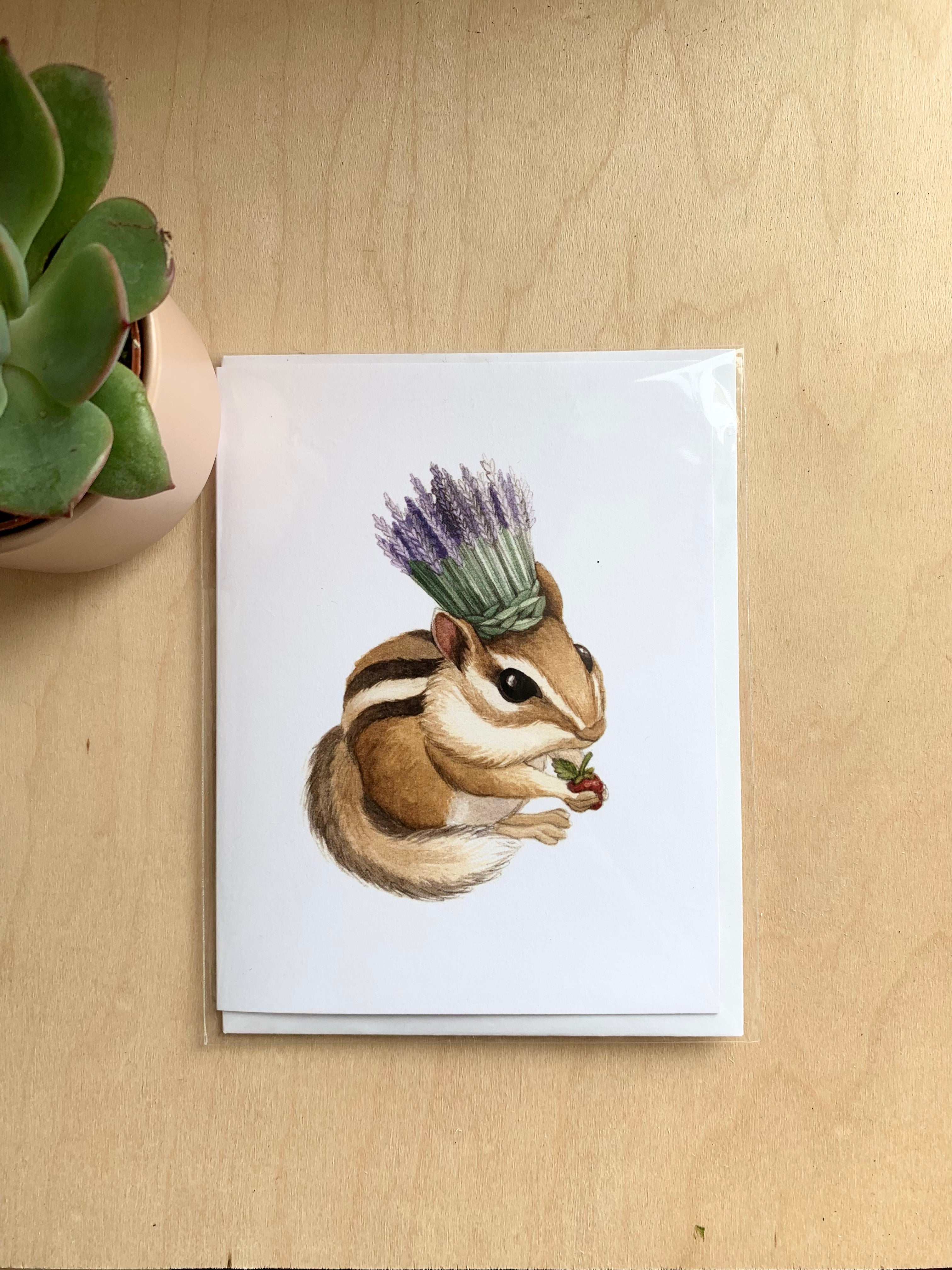 Chipmunk Notecard